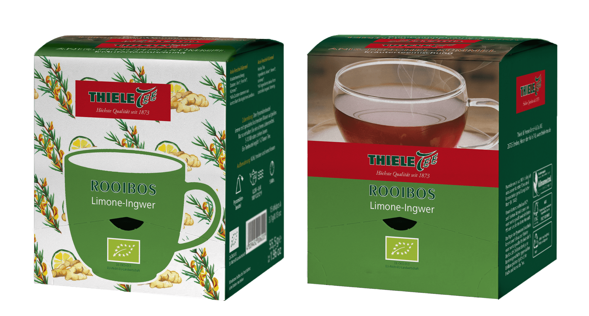 BIO Edition Grüner Rooibos Limone-Ingwer 15 x 2g